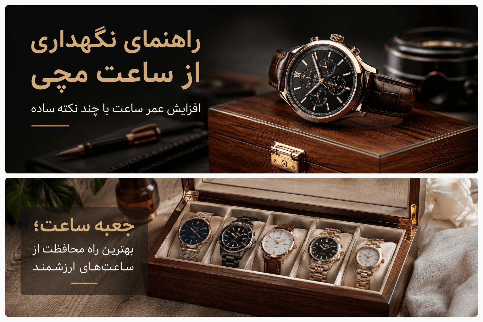 چگونه از ساعت مچی خود بهدرستی نگهداری کنیم؟ راهنمای افزایش عمر ساعت