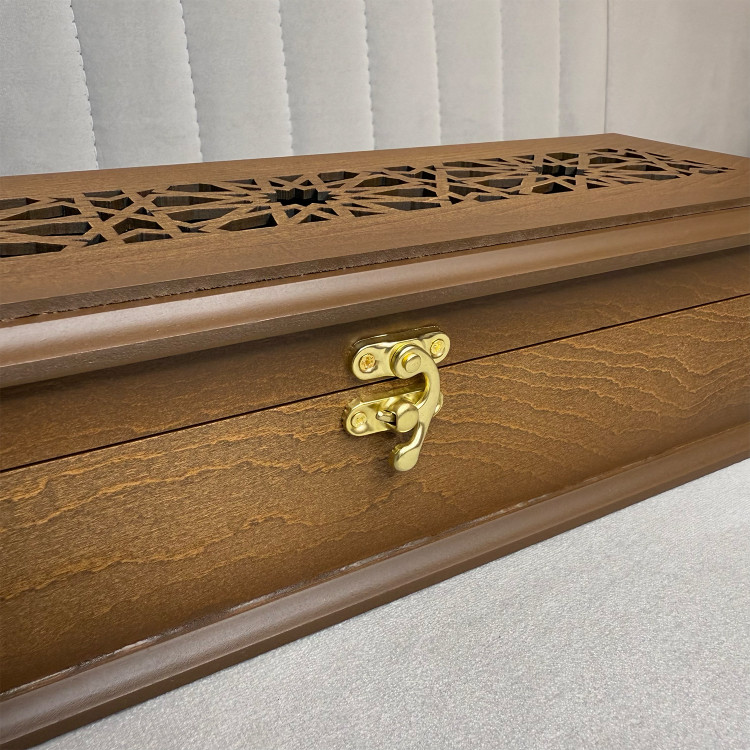 جعبه پذیرایی چوبی مدل S102 | مخصوص چای و دمنوش