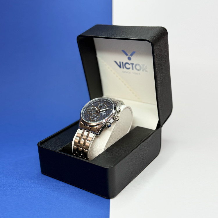 ساعت مچی عقربهای مردانه ویکتور مدل V5741-02 - اورجینال