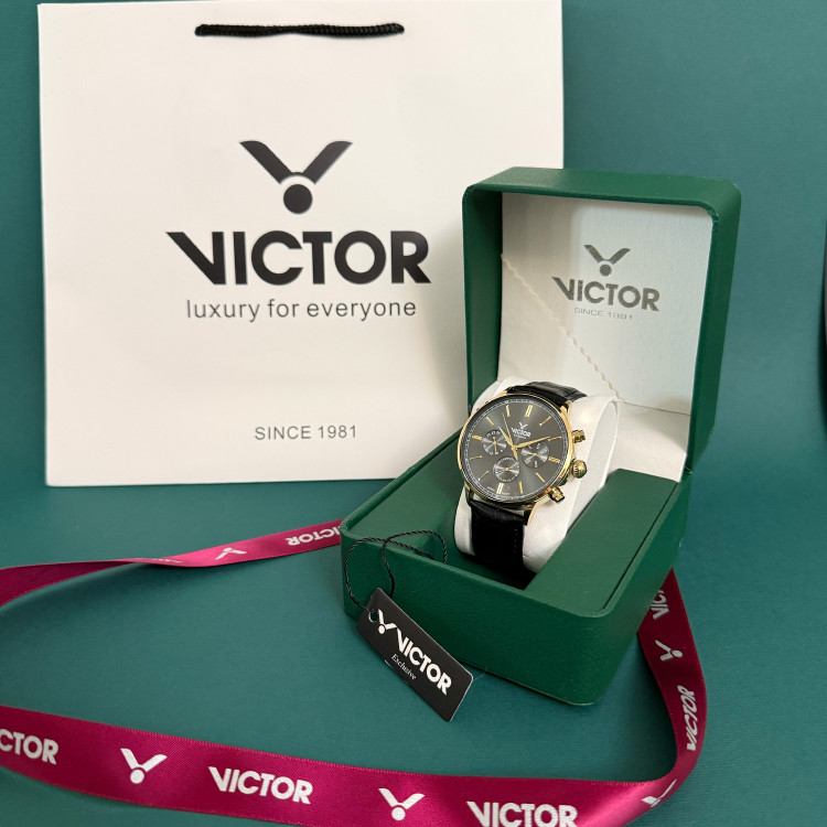 ساعت مچی عقربهای مردانه ویکتور مدل V5788-04 - اورجینال