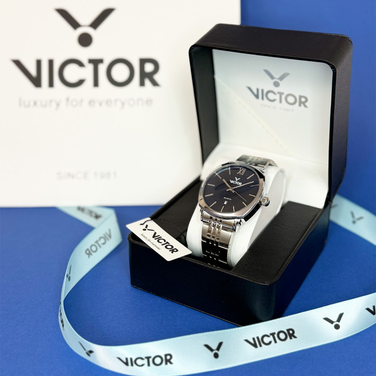 ساعت مچی عقربهای مردانه ویکتور مدل V5699-01 - اورجینال