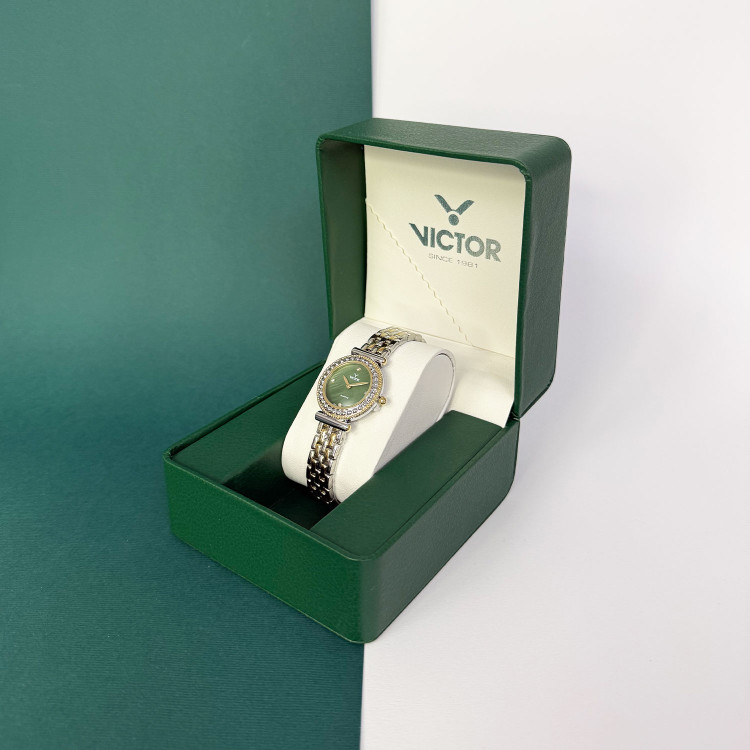 ساعت مچی عقربهای زنانه ویکتور مدل V5757-03 - اورجینال