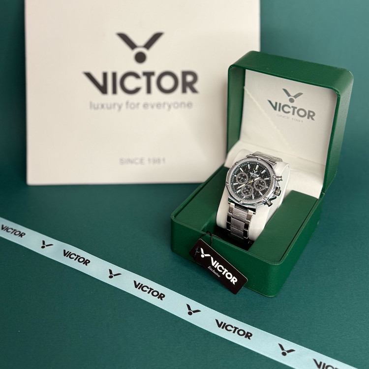 ساعت مچی عقربهای مردانه ویکتور مدل V5798-03 - اورجینال