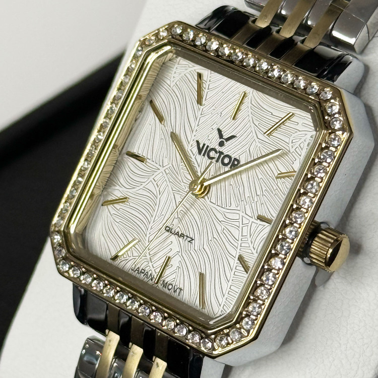 ساعت مچی عقربهای زنانه ویکتور مدل V5723-03 - اورجینال