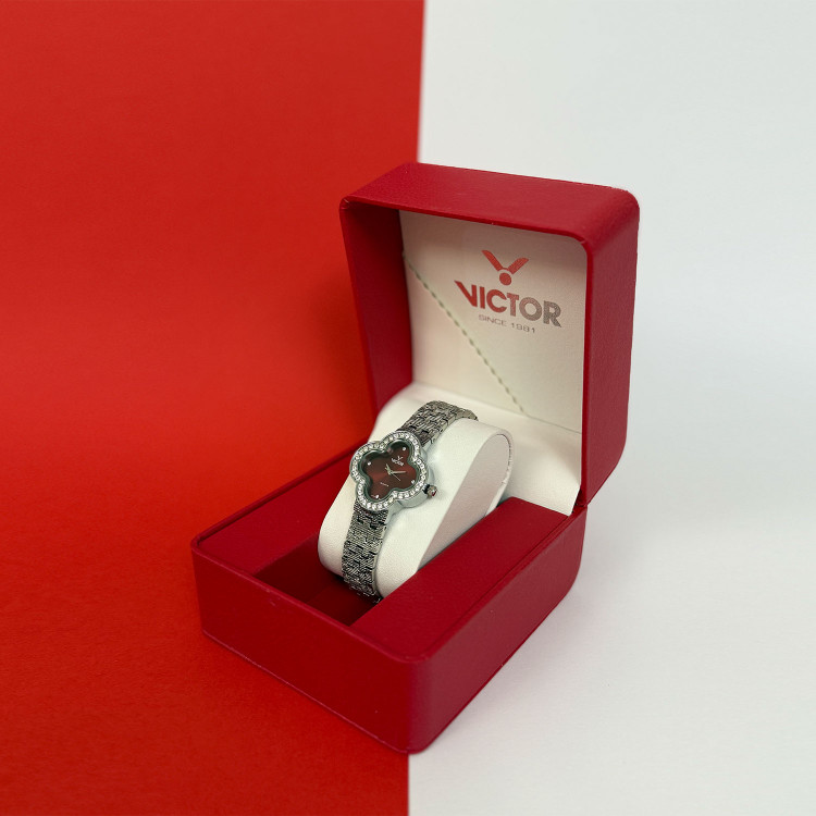 ساعت مچی عقربهای زنانه ویکتور مدل V5768-01 - اورجینال
