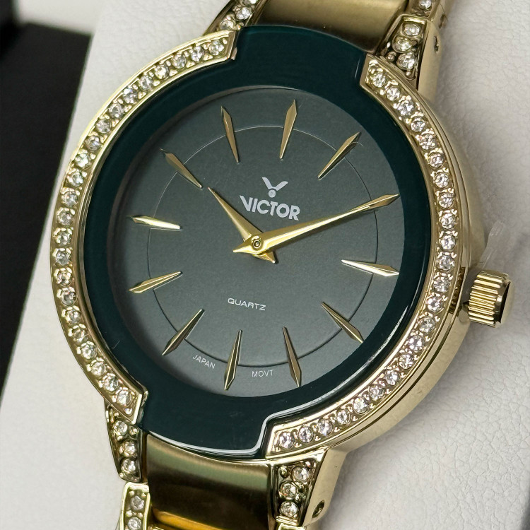 ساعت مچی عقربهای زنانه ویکتور مدل V5790-03 - اورجینال