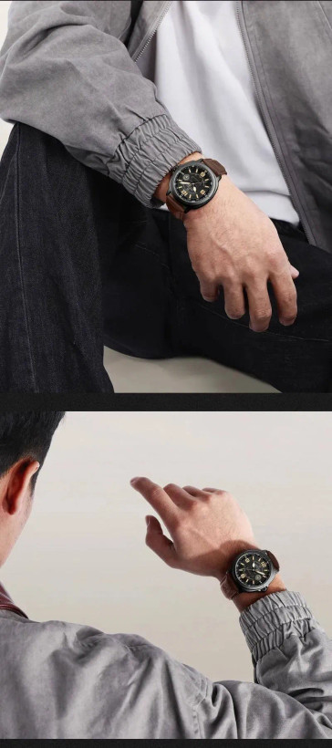 ساعت مچی عقربهای مردانه نیوی فورس مدل NF8078 B/Y/BN - اورجینال