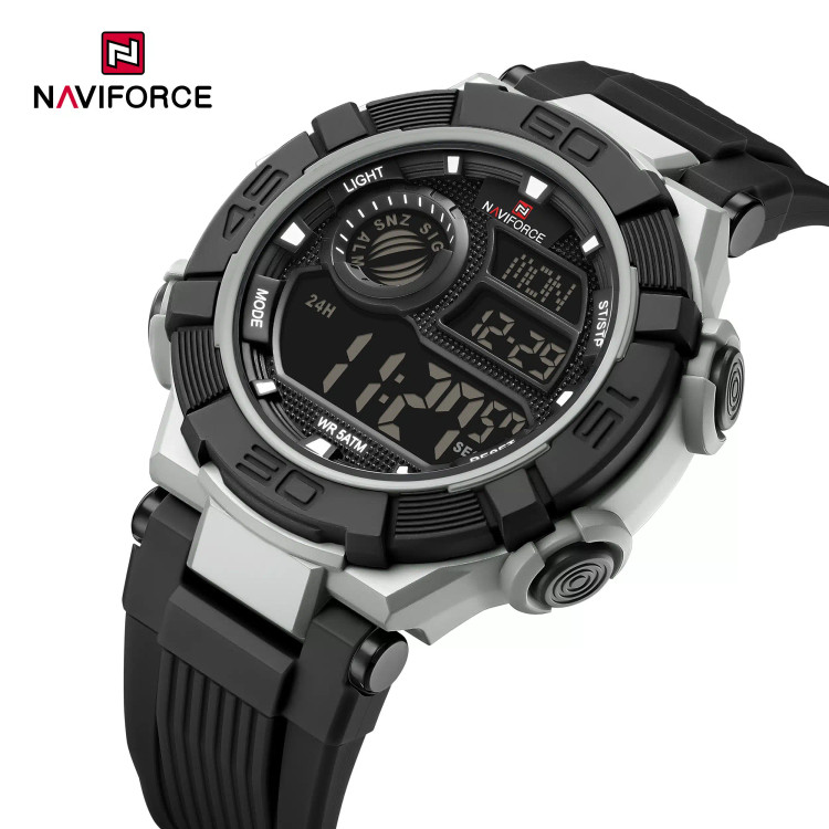 ساعت مچی دیجیتال مردانه نیوی فورس مدل NF7131 S/B - اورجینال